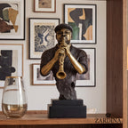"The Static Solo" - Jazz Clarinetist Art Sculpture