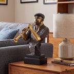 "The Static Solo" - Jazz Clarinetist Art Sculpture
