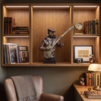 Strings of Passion - Guitarist Art Sculpture