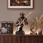 Strings of Passion - Guitarist Art Sculpture