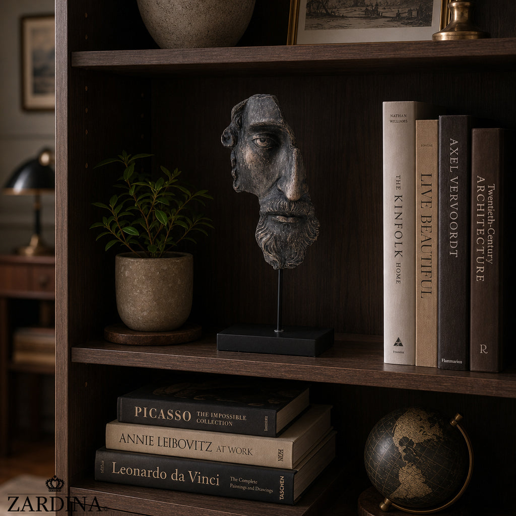 Split Perception - Head Sculpture