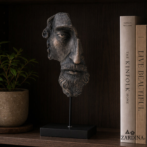 Split Perception - Head Sculpture