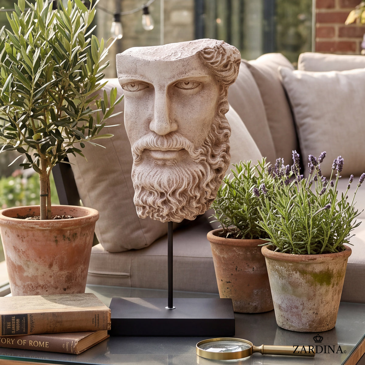 Aurelius - Head Sculpture