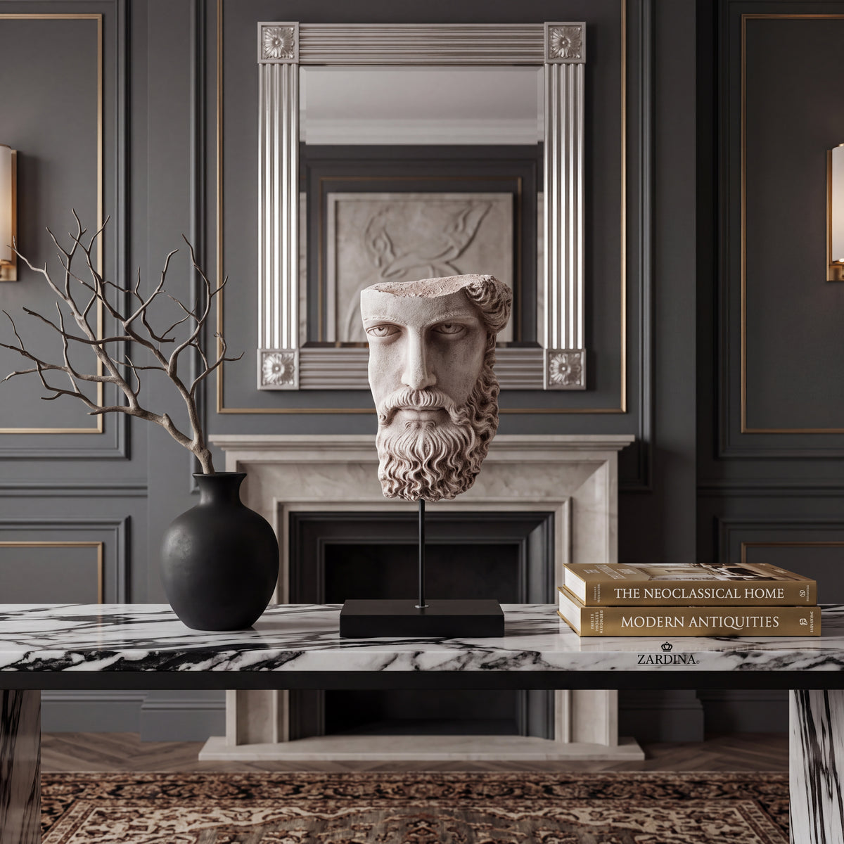 Aurelius - Head Sculpture