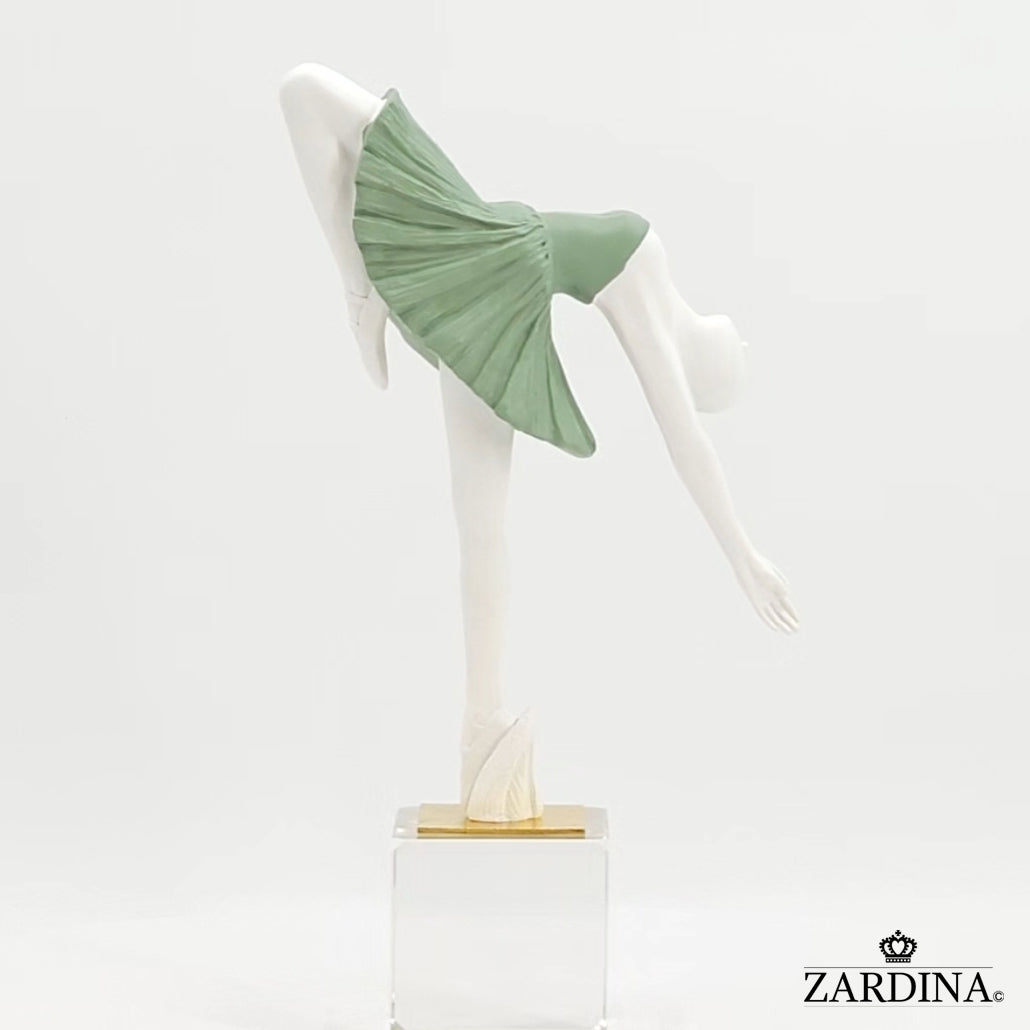 Green Ballet Dancer
