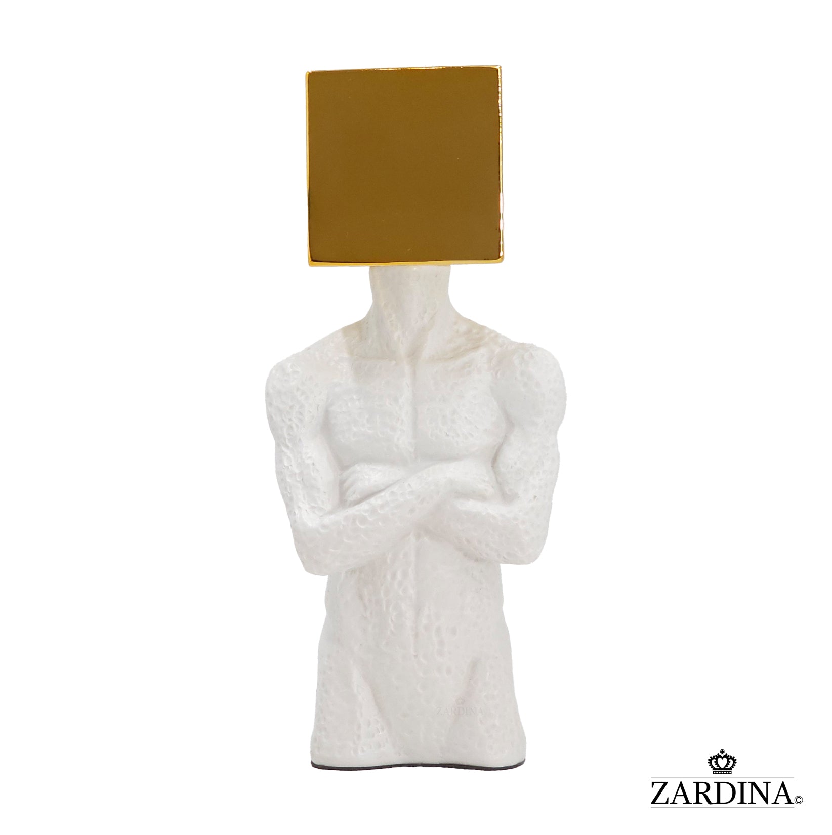 The Cube Man Art Sculpture Ornament statue Décor