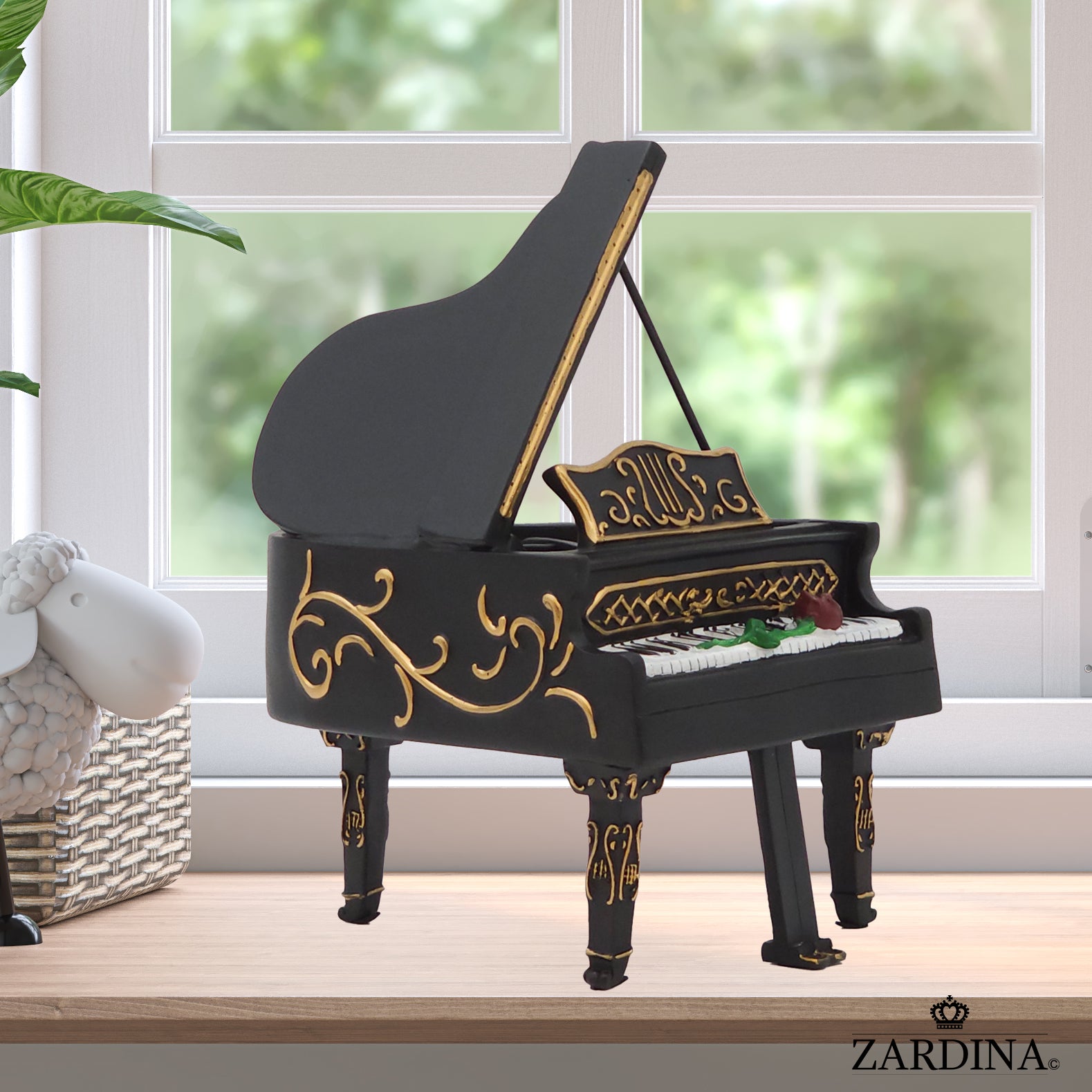 Mini Piano Peggy Bank - Art Sculpture