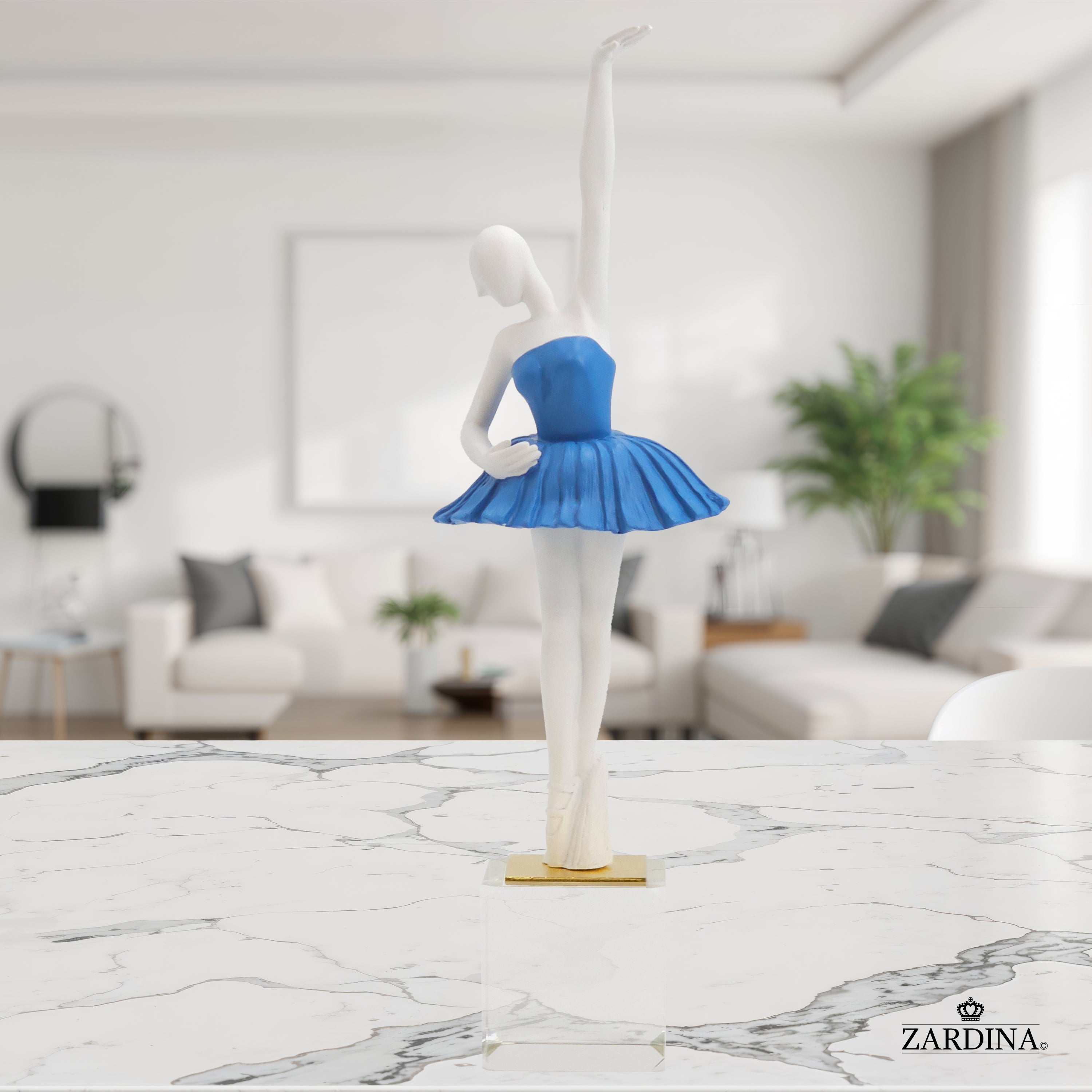 Blue Ballet Dancer