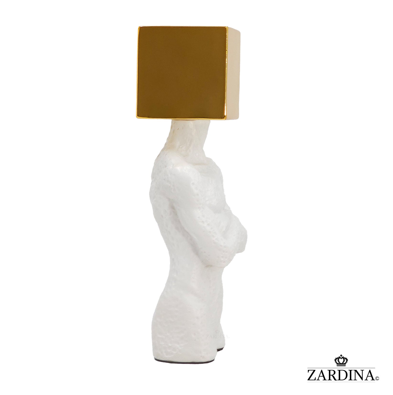 The Cube Man Art Sculpture Ornament statue Décor
