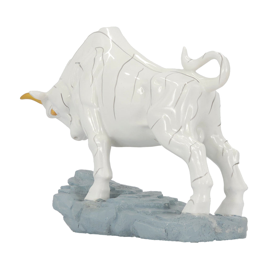 Bull In The Ring Art Sculpture Ornament statue Interior Décor