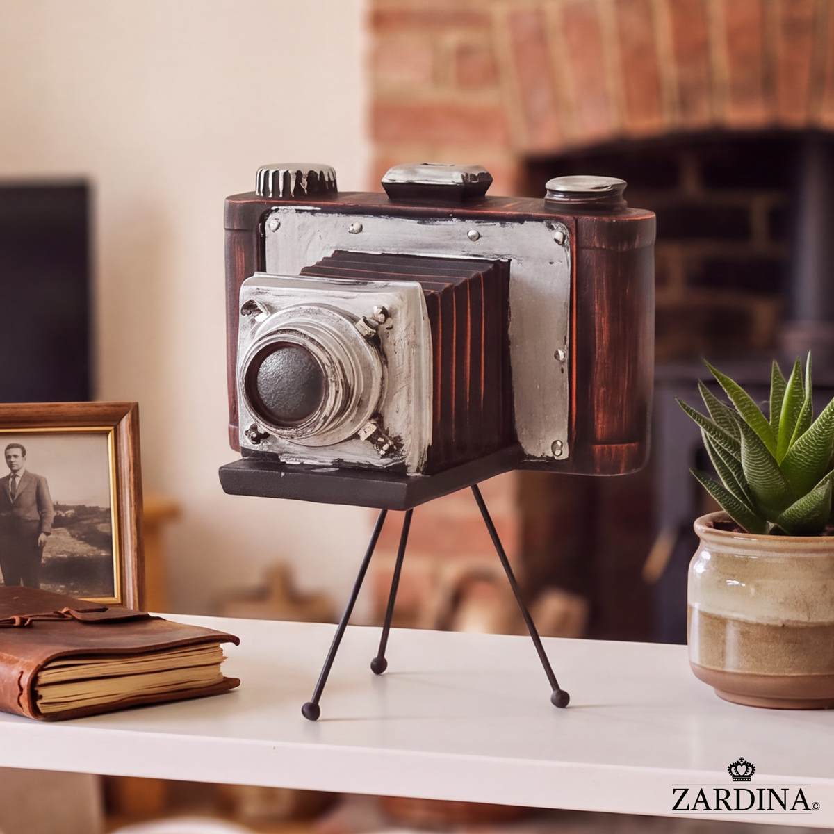 Classic Camera Art Sculpture