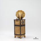Quirky Gramophone Money Bank Art Sculpture