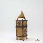 Quirky Gramophone Money Bank Art Sculpture