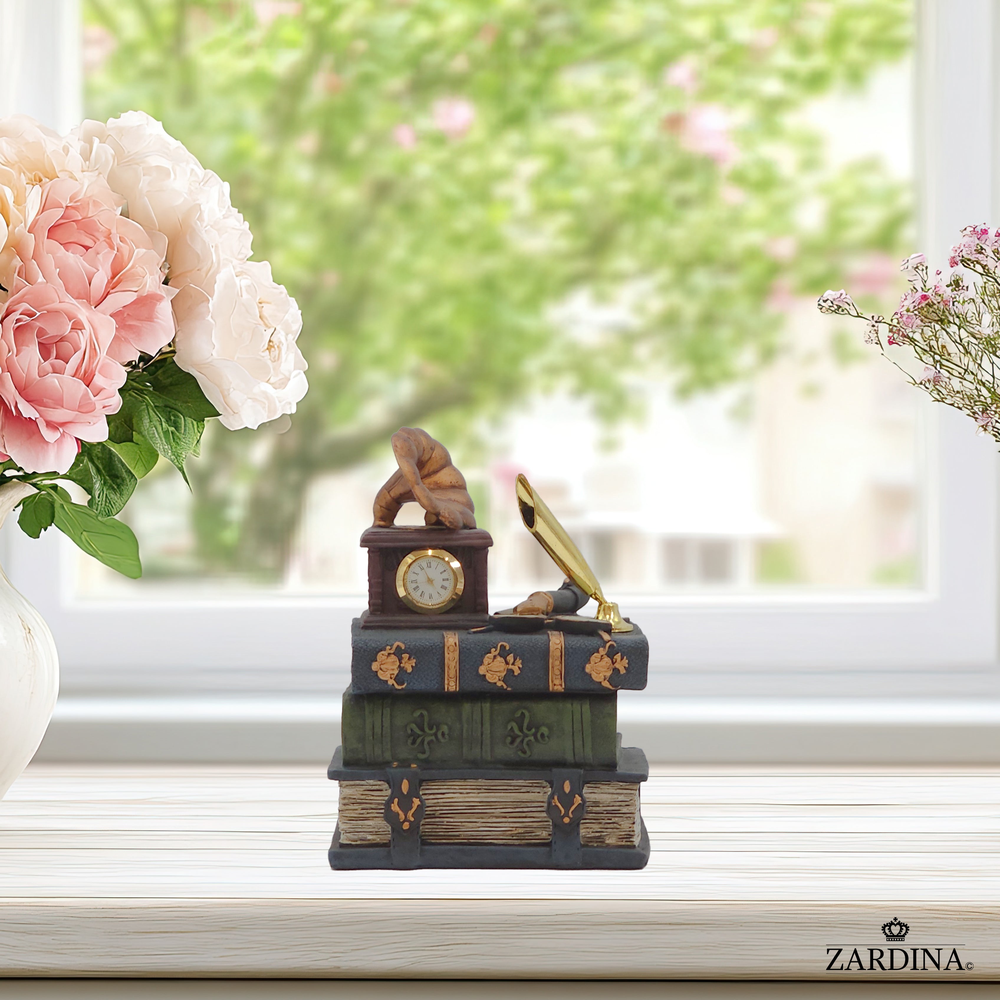 Mini Bookkeeper's Secret Piggy Bank - Art Sculpture