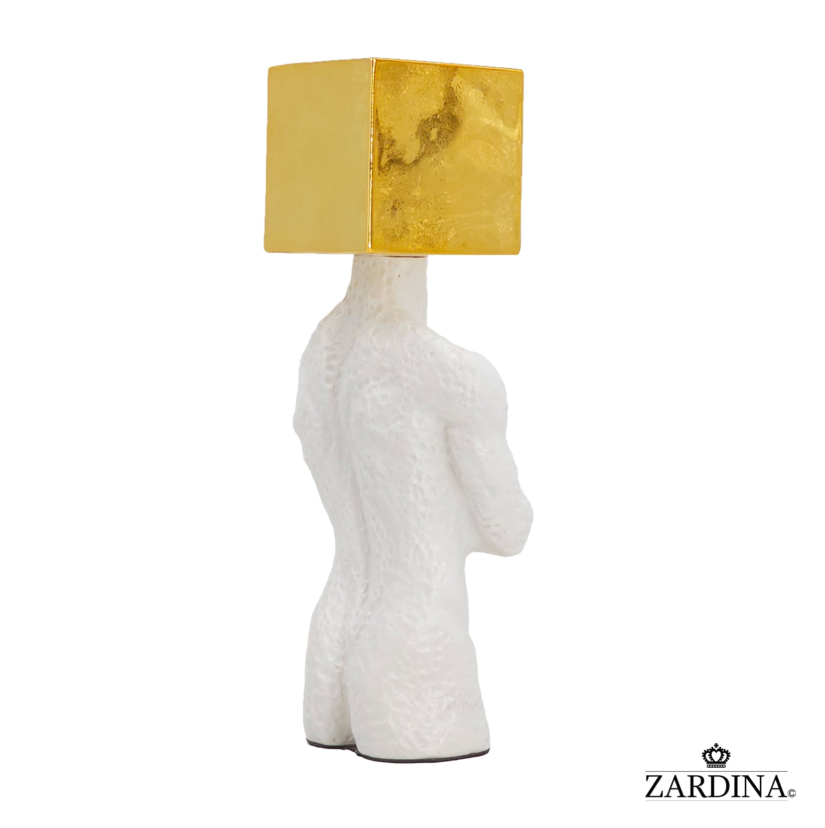 The Cube Man Art Sculpture Ornament statue Décor