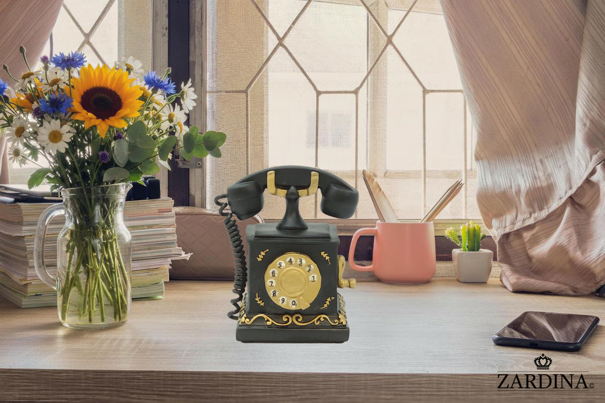 Penny Receiver Rotary Telephone Piggy Bank