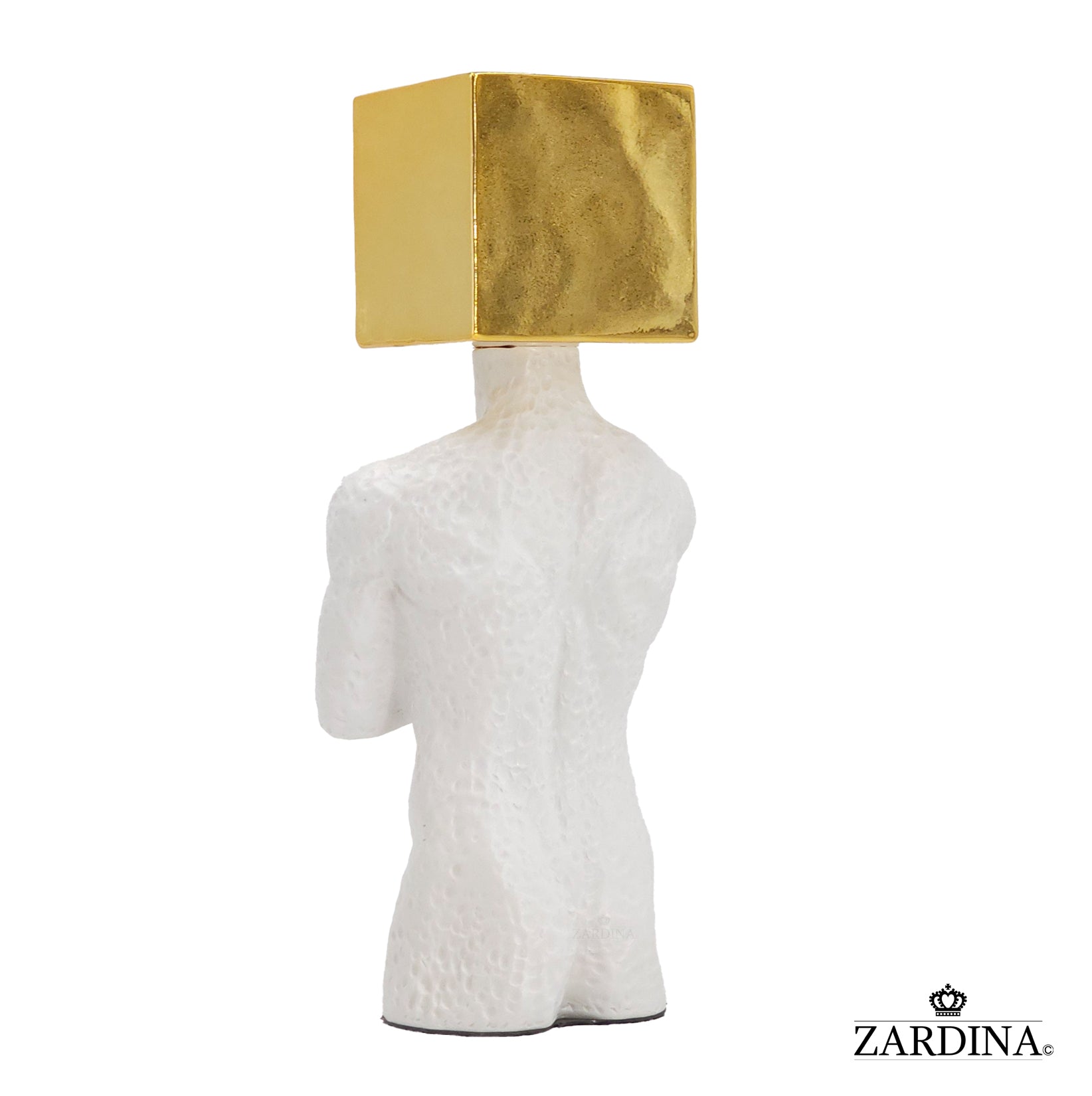The Cube Man Art Sculpture Ornament statue Décor