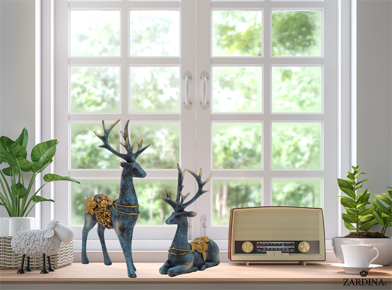 Nordic Midnight Reindeer