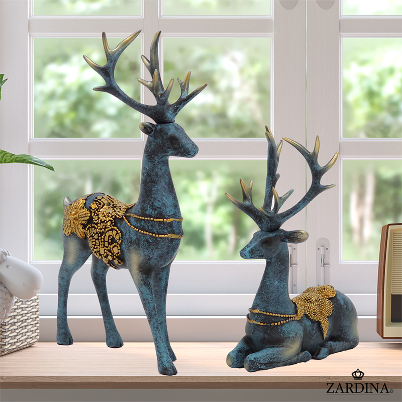 Nordic Midnight Reindeer
