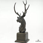 Highland Stag Head Art Sculpture