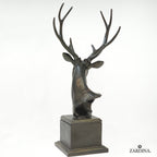 Highland Stag Head Art Sculpture