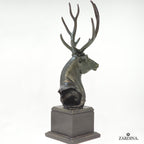 Highland Stag Head Art Sculpture