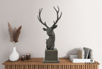 Highland Stag Head Art Sculpture