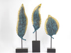 Egyptian Majesty Teal & Gold Palms Set
