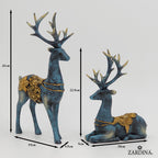 Nordic Midnight Reindeer