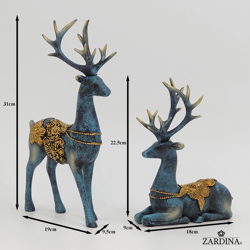 Nordic Midnight Reindeer