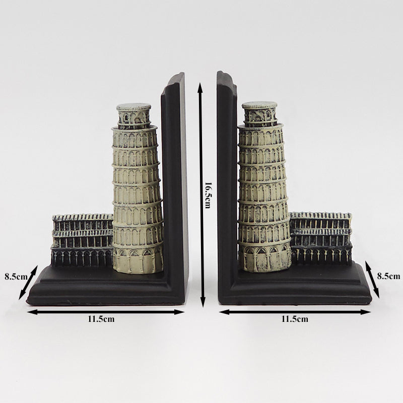 Pisa Tower Bookends