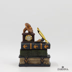 Mini Bookkeeper's Secret Piggy Bank - Art Sculpture