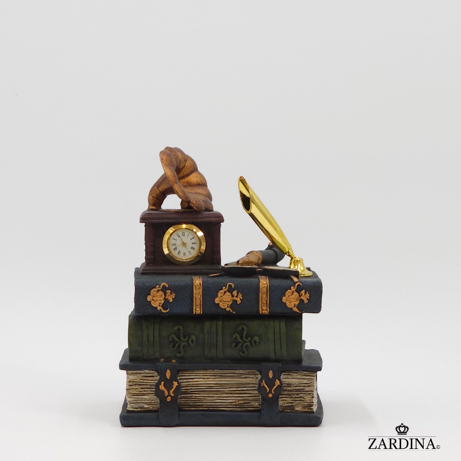 Mini Bookkeeper's Secret Piggy Bank - Art Sculpture