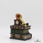 Mini Bookkeeper's Secret Piggy Bank - Art Sculpture