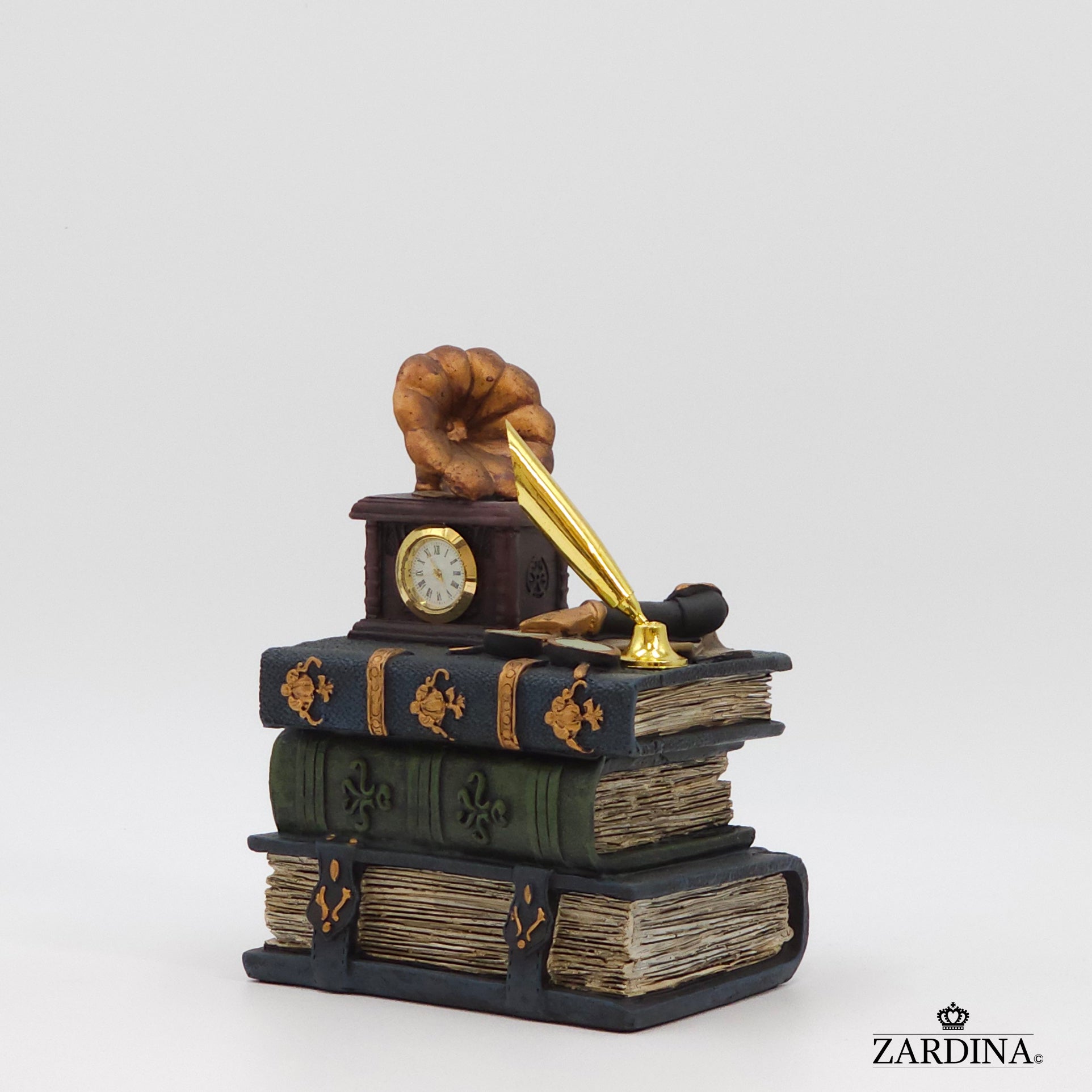 Mini Bookkeeper's Secret Piggy Bank - Art Sculpture