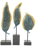 Egyptian Majesty Teal & Gold Palms Set