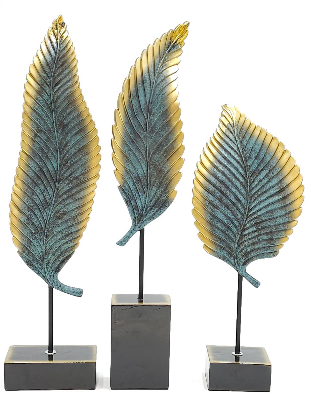 Egyptian Majesty Teal & Gold Palms Set