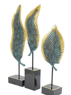 Egyptian Majesty Teal & Gold Palms Set