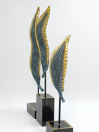 Egyptian Majesty Teal & Gold Palms Set
