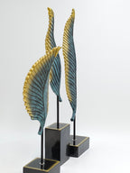 Egyptian Majesty Teal & Gold Palms Set