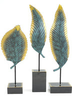 Egyptian Majesty Teal & Gold Palms Set