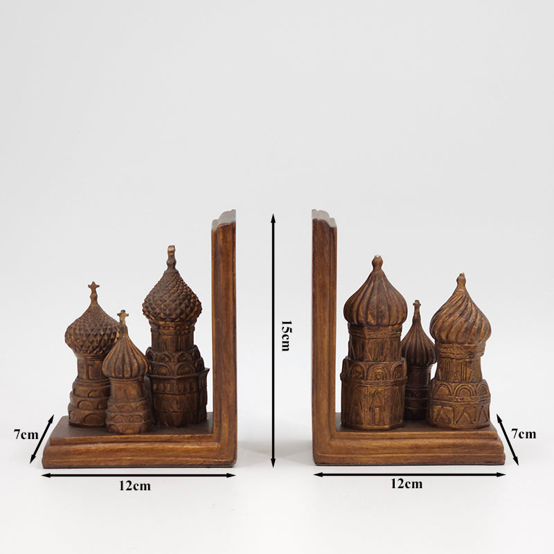 Moscow Kremlin Bookends
