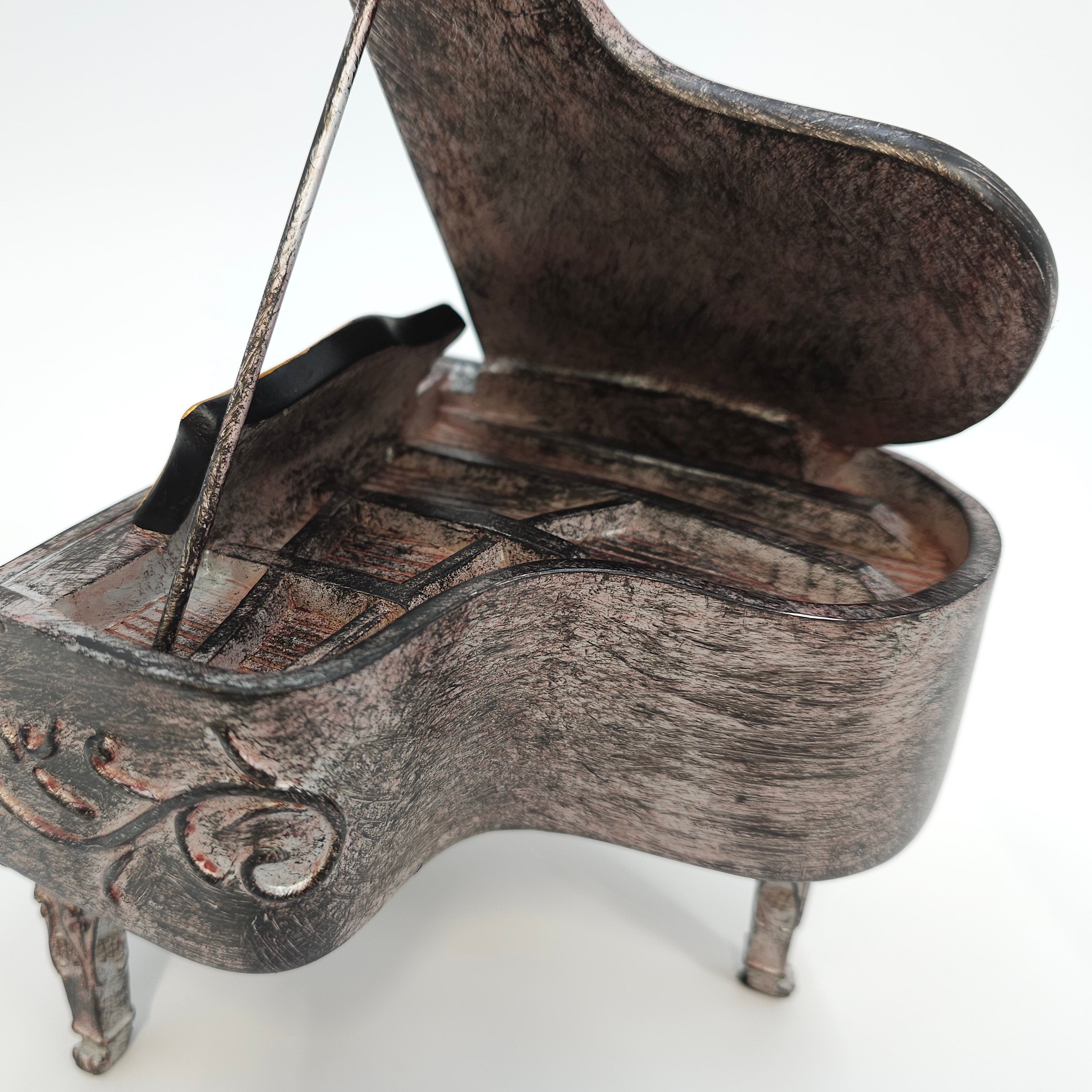 Mini Piano Peggy Bank - Art Sculpture