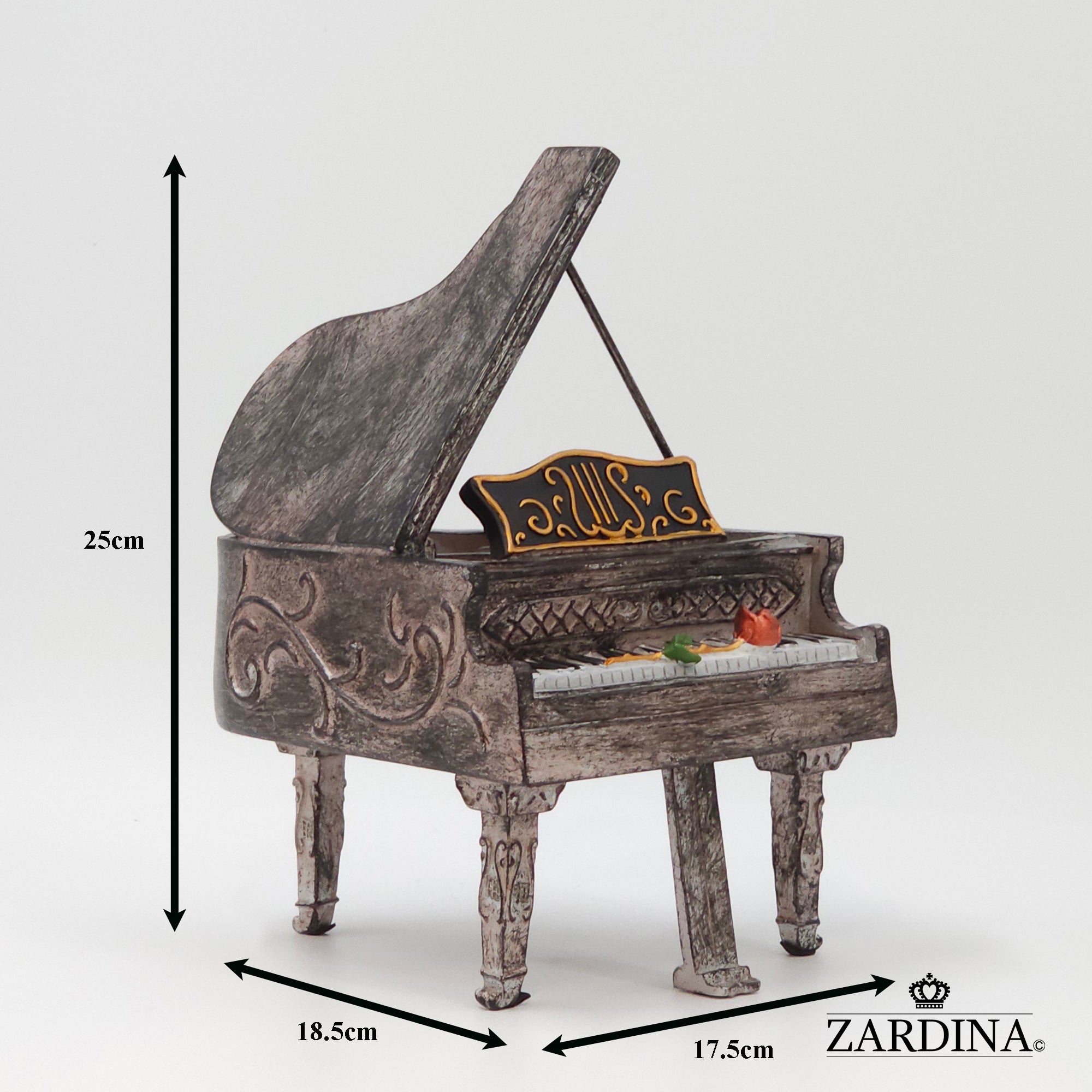Mini Piano Peggy Bank - Art Sculpture