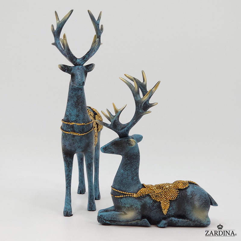 Nordic Midnight Reindeer