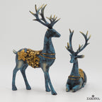 Nordic Midnight Reindeer