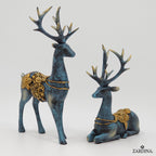 Nordic Midnight Reindeer