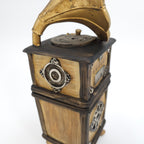 Quirky Gramophone Money Bank Art Sculpture