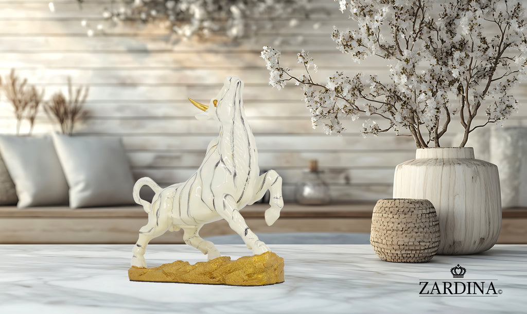 Victory Bull Art Sculpture Ornament statue Interior Décor