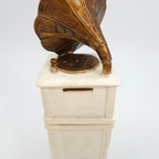 Quirky Gramophone Money Bank Art Sculpture